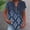 Blue E, variant on ATENAR Shirts for Women Soft Lightweight Womens Shirts Loose Tee Red L