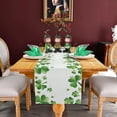 thumbnail image 5 of St. Patrick''s Day Table Runner, St. Patrick''s Day Decorations Shamrock Seasonal Spring Holiday Table Decorations for St. Patrick''s Day Party Dining Table Decor (13'''' x 71''''), 5 of 6