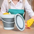 thumbnail image 4 of WIFKLSIIPG Portable Foldable Water Bucket & Wash Basin Set – for Camping Travel and Outdoor Adventures – & Space Saving Design, 4 of 4