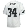 thumbnail image 3 of Men's Mitchell & Ness Bo Jackson White Las Vegas Raiders Big & Tall 1988 Retired Player Replica Jersey, 3 of 3