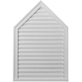thumbnail image 1 of Ekena Millwork GVPE24X47F 24 W x 47 H inch Peaked Gable Vent Louver, Functional, 1 of 1