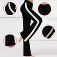 thumbnail image 5 of Womens Wide Leg Sweatpants Plus Size Cargo Pants for Women Womens Wide Leg Pants Women's Dress Pants for Work Stretchy Work Pants Womens Cargo Work Pants Black 2XL, 5 of 7