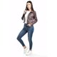 thumbnail image 5 of Chamarra corta de vinipiel Roman Fashion /Juvenil, 18048 (Cafe) cafe M, 5 of 5