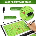 thumbnail image 3 of Tabla de entrenamiento de fútbol Keweis Tactical Magnética con accesorios, 3 of 7