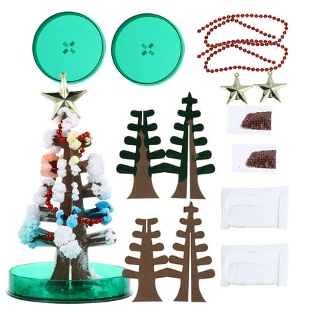 

NUOLUX 3Pcs Christmas Children s Plaything Christmas Tree Flowering Toy DIY Tree Toy