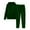 Green#1, variant on Fmbrln Womens Casual Solid 2 Piece Sweatsuits Long Sleeve Hoodies with Pockets and Drawstring Elastic Waist Sweatpants Fall Winter Fashion Athletic Outfits Sets Black 2XL