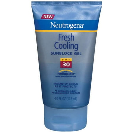 Neutrogena Neutrogena Fresh Cooling Sunblock Gel, 4 oz