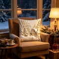 thumbnail image 2 of KFUIRDE Christmas-Printed Cushion Cover 18x18in, 3D Printed Sofa Pillow with Festive Christmas Theme, Decorative Cushion Case for Couch Living Room, Xmas Holiday Home Decor B, 2 of 5