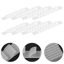 GOOHOCHY 100Pcs Non Slip Grips for Hangers Silicone Strips with Adhesive for Clothes Hangers