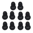 thumbnail image 1 of Shisuyan 5 Pairs Headphones Cover Silicone Sound Isolation Black for SM-R130, 1 of 8