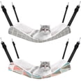 thumbnail image 1 of Columpio Colgante para Gatos Jetec Reversible Suave y Transpirable, 1 of 7