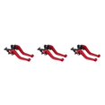 thumbnail image 2 of Baohd 1/2/3/5 Motorcycle Handle Braking Brake Strong Stability And Of Motorcycles red 3PCS, 2 of 6