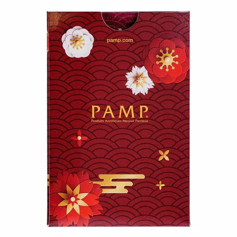 2025 5 Gram PAMP Suisse Good Luck Koi Fish Gold Bar .9999
