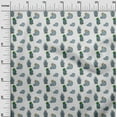thumbnail image 3 of oneOone Cotton Poplin Blue Fabric Cactus Fabric For Sewing Printed Craft Fabric By The Yard 42 Inch Wide, 3 of 5