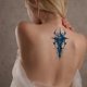 thumbnail image 4 of Etiqueta Engomada Del Tatuaje Cgtredaw Arte Temporal 8 Piezas Rosa Brazo para Niñas, 4 of 9