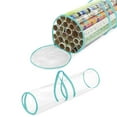 thumbnail image 1 of Christmas Decorations Home Textile Storage Christmas Wrapping Paper Storage Bag Upto Long Slim Underbed Design Wrap Organizer Zippered Wrapping Paper Roll Bag Wate Storage case, 1 of 8