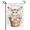 Garden Flag-3, variant on Cute Ferret Holding American Flag Garden Flag 12×18in Double Sided Patriotic Butterflies & Poppies Fade Resistant Decor For Outdoor Lawn Patio Yard