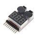 thumbnail image 5 of Probador de batería 1S-8S, alarma de batería RC, comprobador de Lipo con LED para baterías Lipo, Li-ION, Li-Fe Fonepro, 5 of 5