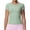 Mint Green&01^0129L, variant on Garbnen Short Sleeve Shirts for Women Slim Fit Crew Neck Shirts for Women Basic Seamless Yoga Workout Shirts Women White XL