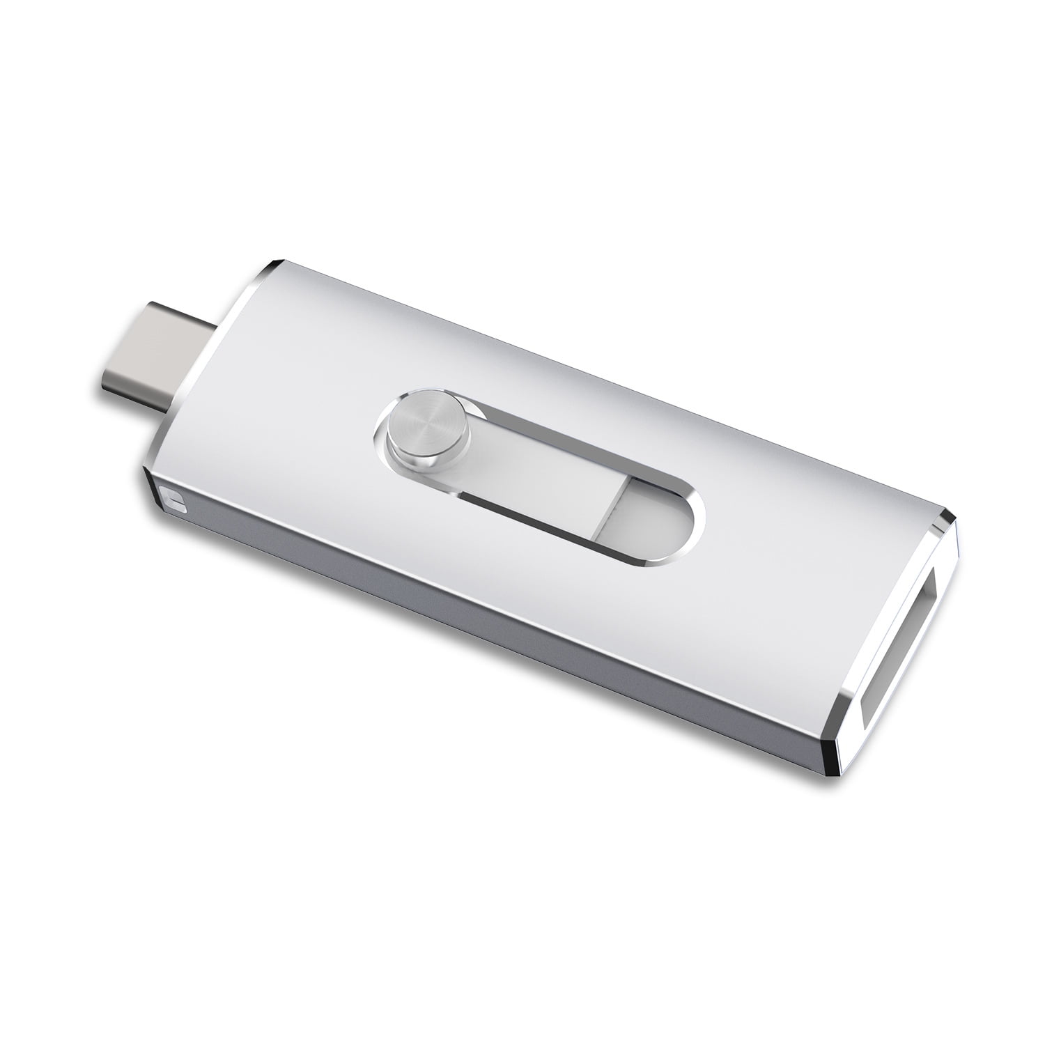 TOPESEL 32GB Memoria USB 3.0 Tipo C Dual OTG Flash Drive USB C Pendrives Llave Portátiles para Samsung Galaxy S8 Note 8 Google Pixel XL V30 Negro LG G6 S8 Plus