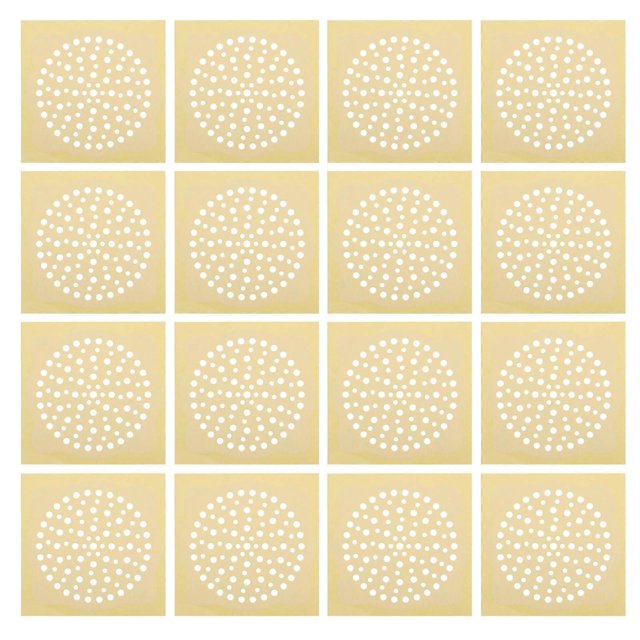 50pcs Floor Drain Stickers, Hair Filtering Odorless Non Woven Easy Use Hair Blocker for Bathroom Sewer Home Hotel Dorm Use