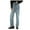 Blue, variant on QHFBli Mens Wide Leg Jeans High Rise and Baggy Boyfriend Loose Fit Denim Pants with Frayed Hem