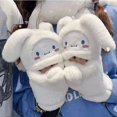 thumbnail image 2 of Lindos guantes de invierno con el mismo estilo de perro Yugui, dibujos animados de niña, corazón, peluche cálido, 2 of 5