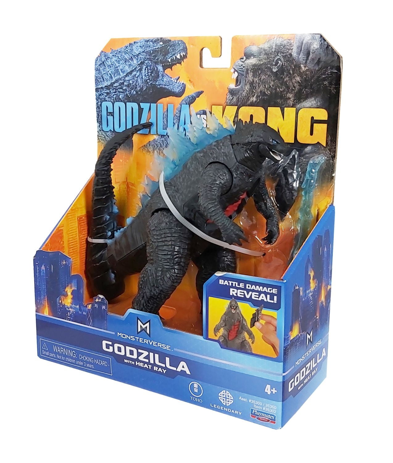 Monsterverse - Godzilla vs. Kong - Godzilla avec Rayon de Chaleur