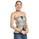 thumbnail image 2 of Corset strapless con detalles metalicos Roman Fashion/ Juvenil, 941 (Plateado) plateado G, 2 of 6