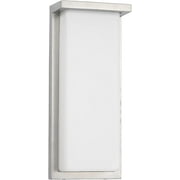 Hamilton Hills Flush Mountmodern Outdoor Wall Sconce Squared 14" Bright Clean