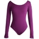 thumbnail image 1 of Malla de ballet con escote en V y mangas largas para práctica de gimnasia de moda para mujer, talla L, 1 of 8