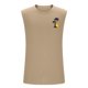 thumbnail image 3 of Camiseta sin mangas de cuello redondo para hombre, jersey deportivo de alta elasticidad, cuello redondo, sin mangas, ropa deportiva para hombre musculoso, camiseta sin mangas de algodón para hombre, 3 of 5