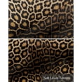 thumbnail image 6 of Leopard Print Kitchen Valances for Windows Farmhouse Linen Window Valance Curtain for Living Room Window Treatment Farmhouse Gradient Animals Texture Valance Rod Pocket Topper Drape, 42 x 12 Inch, 6 of 6