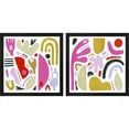 thumbnail image 1 of Great Art Now A la Carte by Victoria Borges, 2 Piece Framed Art Set Each 13"W x 13"H, 1 of 3