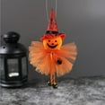 thumbnail image 3 of 4ps Halloween Decoration Hanging Ornaments Party Bar Decor Pumpkin Ghost Witch Black Cat Charm Scary Witch Pendant, 3 of 7
