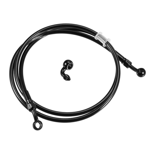 1 Set 150cm Length Brake Hose Motorcycle Hydraulic Brake Line Oil Hose Pipe Fitting with Banjo