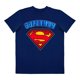 thumbnail image 1 of Playera Para Niño Warner Bros Superman Cuello Redondo Manga Corta Talla 4 Azul Marino, 1 of 1