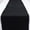 Black, variant on Ivory 12x108 in Scuba Polyester Accordion Pleated Table Runner for Event Decorations