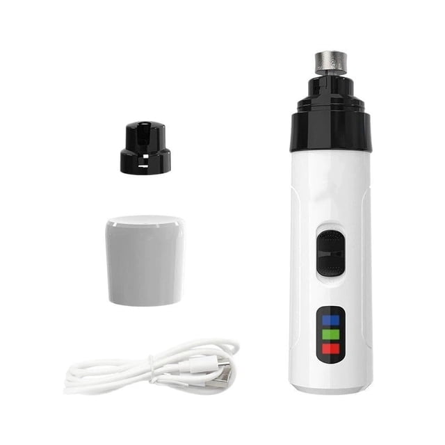 New Electric Dog Nail Trimmers for Dog Nail Grinding, Rechargeable Pet Nail Clippers, Toenail Drill for Dogs, Puppy Nail File, Pet Paws Grooming Smoothing