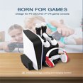 thumbnail image 5 of Game Card Storage Organizer Charging Stand For PS5 Console, 5 of 5