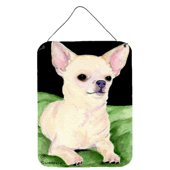Caroline's Treasures SS8789DS1216 Chihuahua Wall or Door Hanging Prints, 12x16, multicolor