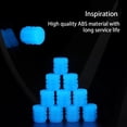thumbnail image 4 of Scienceny Tapa de válvula de neumático de vehículo Accesorios de tapas luminosas desmontables portátiles Vehículos, repuestos y accesorios Mis Azul 4 piezas, 4 of 6