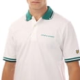 thumbnail image 3 of Lyle & Scott Mens Embroidered Logo Tipped Polo Shirt, 3 of 4