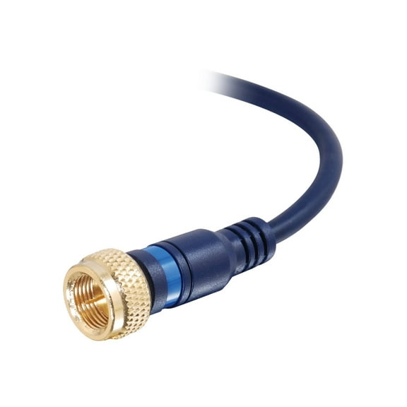 C2G 1.5ft Velocity Mini-Coax F-Type Cable