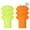 Safety Green/Orange 6pcs, variant on Gildan High Visibility Safety Pocket T-Shirt for Men, 50/50 Cotton/Polyester Hi-Vis Safety Work Tees, (Safety Orange 9pcs, S)