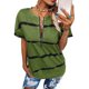 thumbnail image 2 of Guardurnaity Camiseta de algodón para mujer, blusa básica estampada holgada, ropa de diario para niñas, ropa de verano para fiesta de vacaciones en la Prendas para la parte del cuerpo Verde XL Guardurnaity AP010364-09, 2 of 6