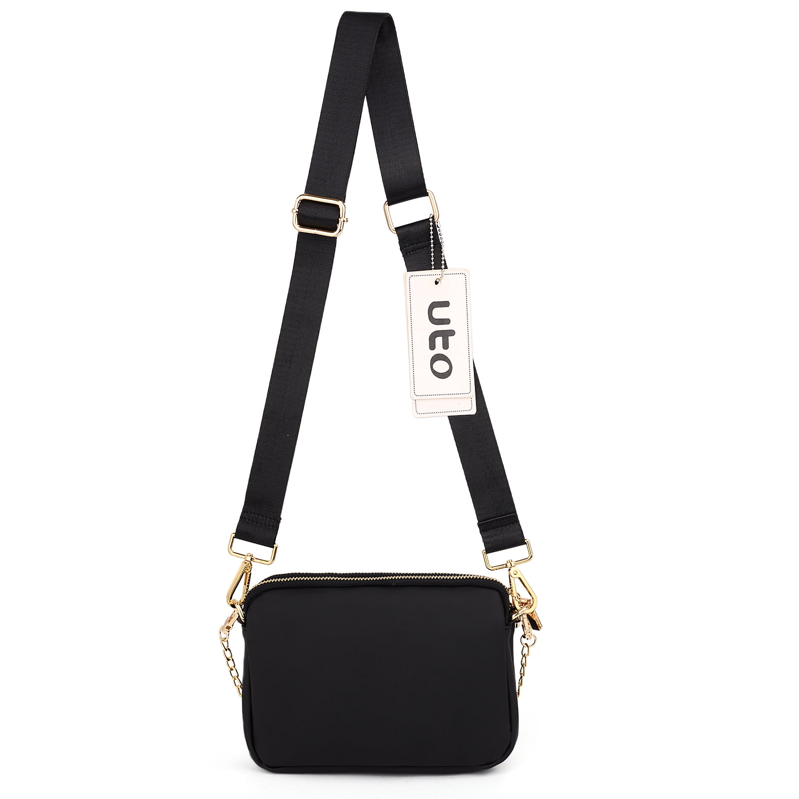 UTO Small Crossbody Bag for Women PU Leather 3 in 1 Fashion