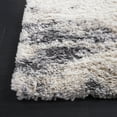 thumbnail image 3 of SAFAVIEH Fontana Shag Damion Camo Plush Area Rug, Ivory/Grey, 6'7" x 6'7" Square, 3 of 8