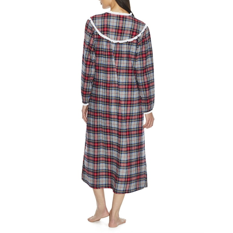 Lanz Tyrolean 50 Inch Flannel Nightgown  Night gown, Flannel nightgown,  Simple dresses