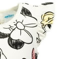 thumbnail image 5 of Disney Mickey Mouse Donald Duck Daisy Duck Toddler Girls French Terry Romper Toddler to Big Kid, 5 of 5